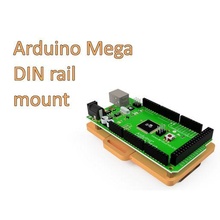 arduino mega din rail mount tool 2560 shield electronics 3d print model - Mito3D