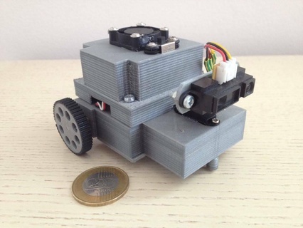 arduino mini autonomous diy robot education 3d printing 3d print model - Mito3D