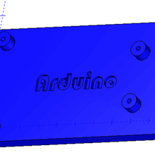 arduino mkr conector portadoras de base gadget monte da dados 3d print model - Mito3D