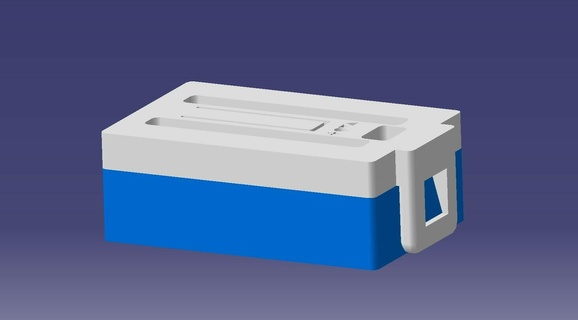 arduino nano case - housing 3d print model - Mito3D
