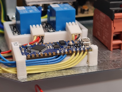 arduino nano titulaire soutien gadget DIY câble gestion soudure rangé nettoyer câblage 3d print model - Mito3D