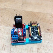 arduino nano micro strong & l298n module mount tool l298 electronics 3d print model - Mito3D