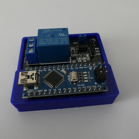 arduino nano supporto relè strumento il 3D print model - Mito3D