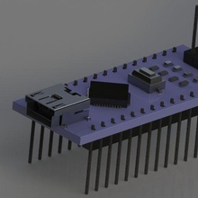 arduino nano 3d print model - Mito3D