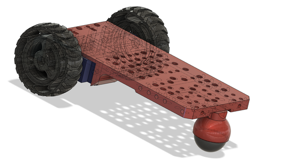 arduino robot carrello 3d print model - Mito3D