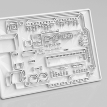 arduino signe la maison gadget de l'électronique c++ java python programmation programmeur microcontrôleur toilettes des didacticiel ménage pratique idealab drôle texte logo 3d print model - Mito3D