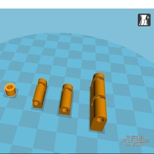 arduino spacers ramps tool struts chocks appurtenances 3d implements 3d print model - Mito3D