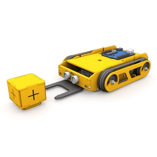 arduino track tank robot cargo gripper mdf laser cutting robotics lasercut dxf 3d print model - Mito3D
