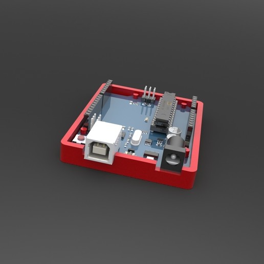 arduino uno case gadget code technology programming pi raspberry electronic diy 3D print model - Mito3D