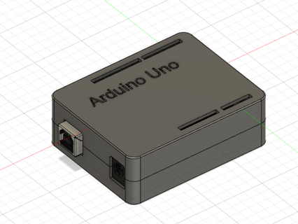 arduino Astuccio guaina fusione 360 3d print model - Mito3D