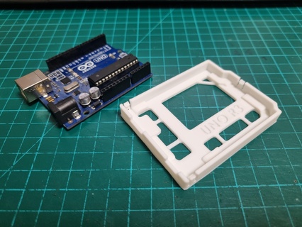 arduino uno case open type tools tool hand machine r3 pcb 3d print model - Mito3D