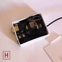 arduino uno case gadget easy open close light 3d print model - Mito3D