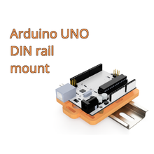 arduino uno din rail mount tool electronics 3d print model - Mito3D