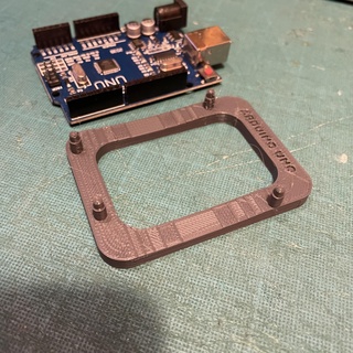 arduino uno suporte 3d print model - Mito3D