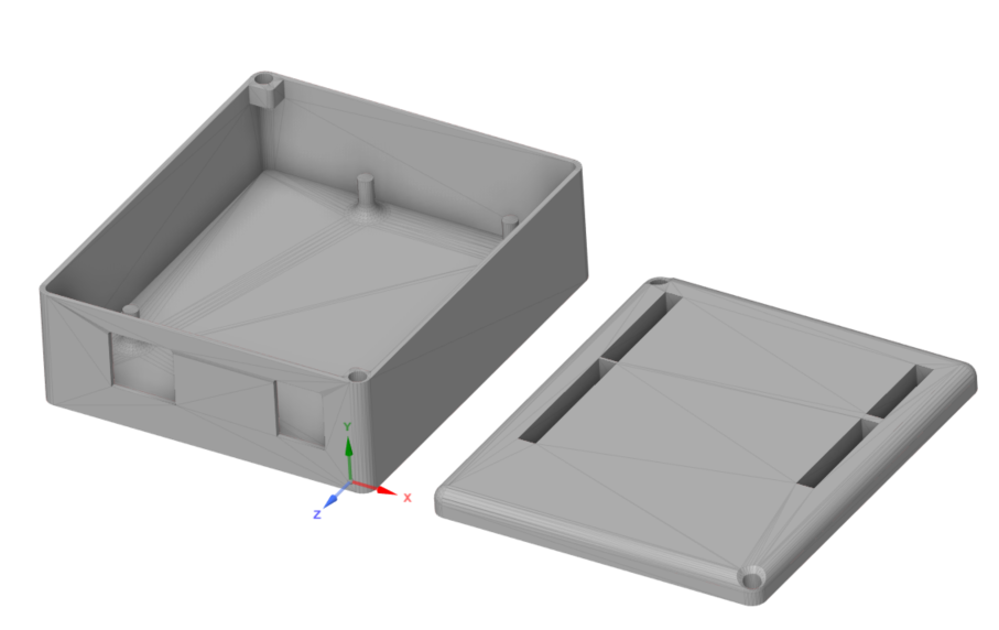 arduino uno v3 box holder 3D print model - Mito3D
