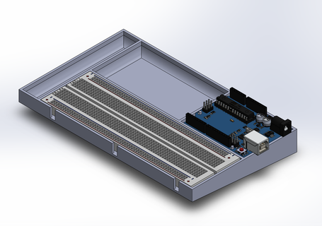 arduino uno iş istasyon arduino uno kodlama iş istasyonu istasyon arduino uno organizasyon 3d print model - Mito3D