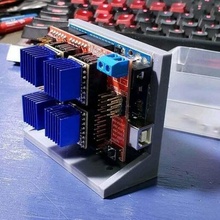 arduino verticale titolare supporto elettronica 3d print model - Mito3D