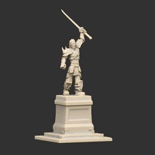 arena champion statues x5 game props statue lost heroes hero fable chapters champions anniversary 3d print model - Mito3D