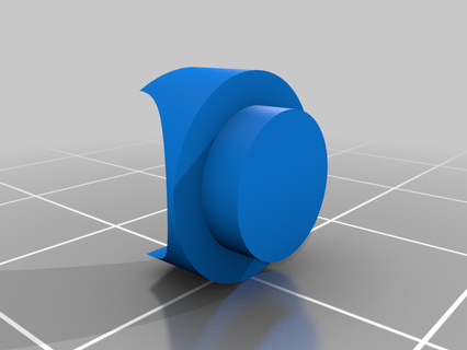 ares ameba atacante espiral barril ponta estilingue plugue esporte ar livre 3d print model - Mito3D