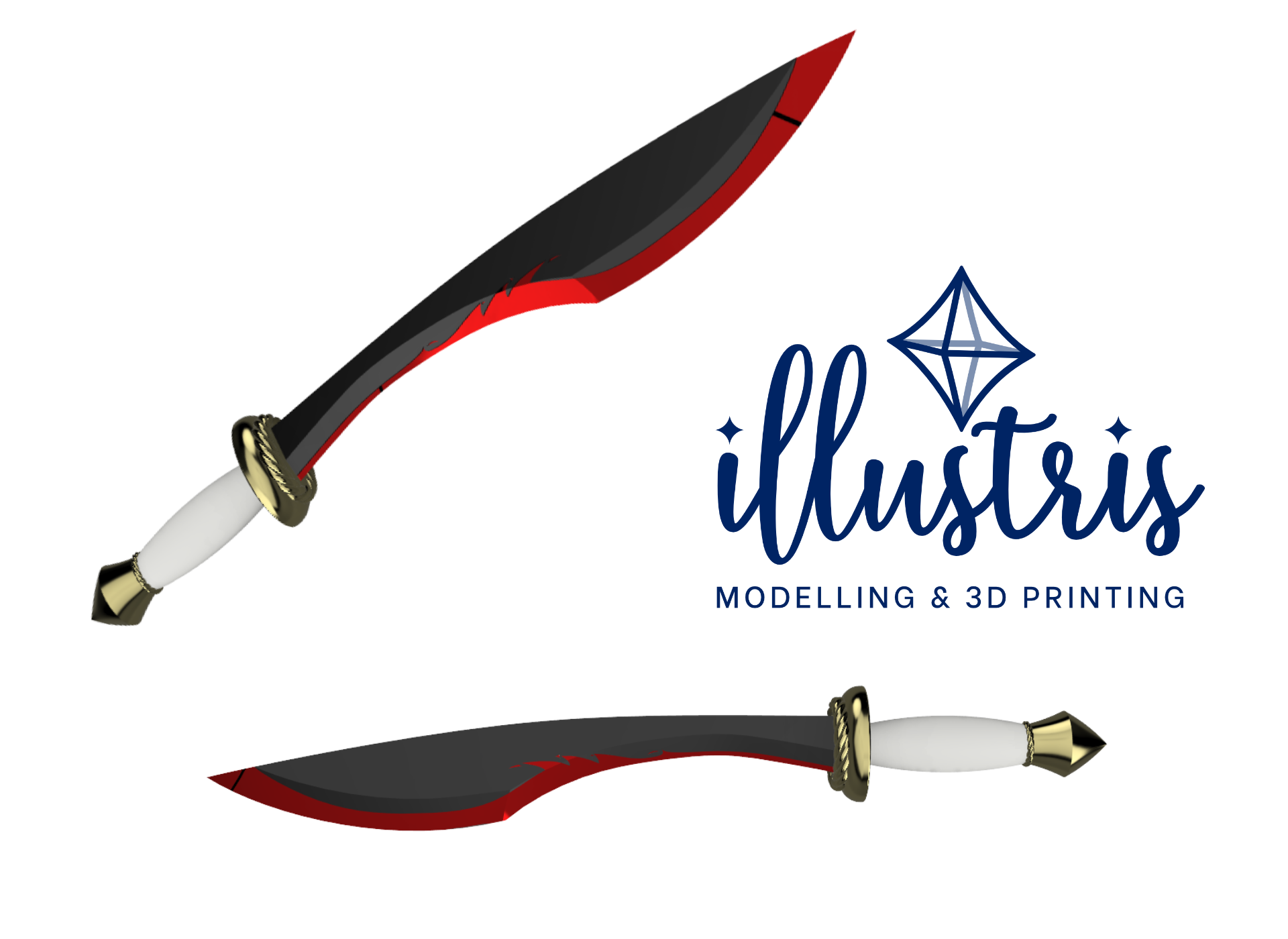 ares épée stl dossiers Enfers Jeu cosplay vidéo Jeux soutenir illustrismodels célèbre modèles 3D print model - Mito3D
