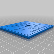 Aretha Franklin anıt plak özel işaretler_logları 3d print model - Mito3D