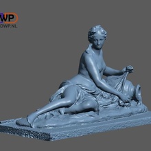 arethusa escultura de escaneo 3d art Escaneo griego la mitología griega ninfa fotogrametría scan estatua las exploraciones réplicas 3d print model - Mito3D