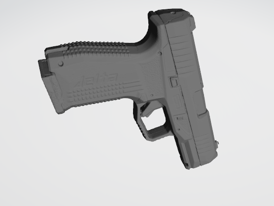 arex delta çeşitli tabanca arma Pistola silahlar silah 3D print model - Mito3D