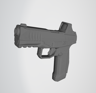 arex delta gen 2 glock Kydex kalıp tabanca 3d print model - Mito3D