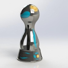 argentinischen cup 3d Kunst Argentinien Fluss Mund Sitz Fußball 3d print model - Mito3D