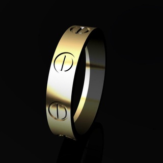 argolla de tornillos modelo 3d Jewelry joyas oro imprimible brillante anillos lujo argollas tornillos  3d print model - Mito3D