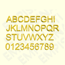 arial 3d Briefe Zahlen 3dletter Text Schriftart Alphabet Brief Sprache Wort Nummer 3d print model - Mito3D
