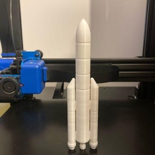 Ariane 5 Rakete 3d print model - Mito3D
