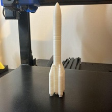 Ariane 6 Rakete 3d print model - Mito3D