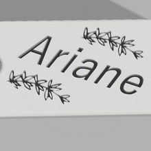 Ariane anahtar yüzük 3d print model - Mito3D