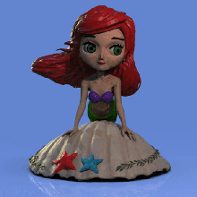Ariel 3d print model - Mito3D