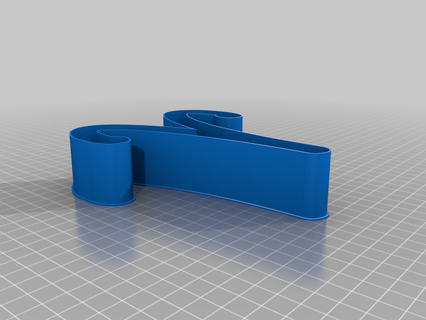 aries symbol nestable box v2 thing 3d print model - Mito3D