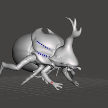 ark dung beetle game 3d print model - Mito3D