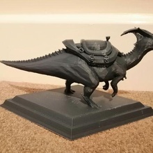 ark parasaur dino survival 3d print model - Mito3D
