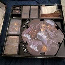 arkham horror 3rd edition insert game boardgame inserts organizer games 3d print model - Mito3D
