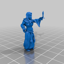 arkham horror investigator - nun call of cthulhu mansions madness games 3d print model - Mito3D