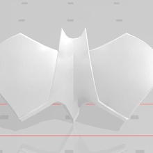 Arkham Ritter Batgirl bündeln Batman Rüstung Cosplay Maske Motorhaube Kostüm Replik Fledermausfamilie Fledermausfrau passen Zahl 3d print model - Mito3D