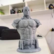 arkham knight batman burst art 3d print model - Mito3D