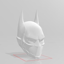 Arkham Ritter Batman inspiriert bündeln hinaus Stadt Asyl Herkunft Rüstung Motorhaube Maske Cosplay 3d print model - Mito3D