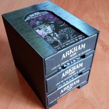 Arkham noir organizador 3d print model - Mito3D