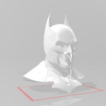 arkham origini ispirato Batman cavaliere città maschera cappuccio armatura cosplay costume replica 3d print model - Mito3D