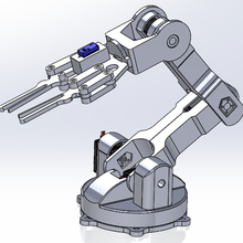 Arm Werkzeug Servo 3d print model - Mito3D