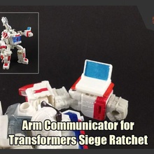 arm communicator transformers siege ratchet game 3d print model - Mito3D