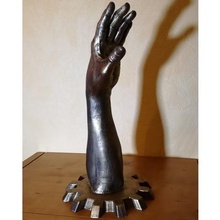 brazo de destino art la anatomía los brazos las esculturas steampunk decoración bronce 3d print model - Mito3D