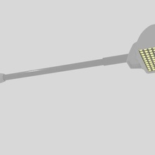 bras de lumière gadget électronique ampoule la foudre l'éclairage l'émission en émettent pendaison accrocher lueur lampe plafond mur le cylindre 3d print model - Mito3D