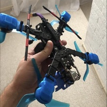 bras protéger atterrissage tampon armattan marmotte blaireau gadget caddx vue hd dji drone hélicoptère jambes 3d print model - Mito3D
